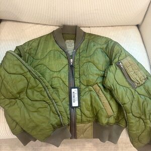 R13 REFURBISHED QUILT BOMBER - M65 SURPLUS